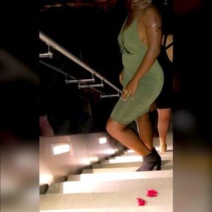 Little sexy green dress